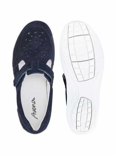 Hallux-Klett-Slipper Extraweit Marine