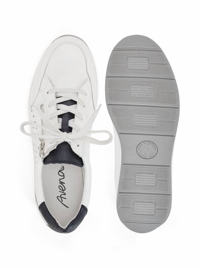 Hirschleder-Schnürer Luftkomfort Weiß