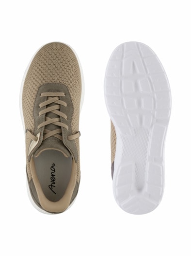 Hallux-Schlupf Schnürer Beige