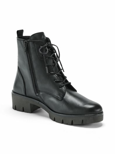 Hallux-Stiefelette Komfort Schwarz
