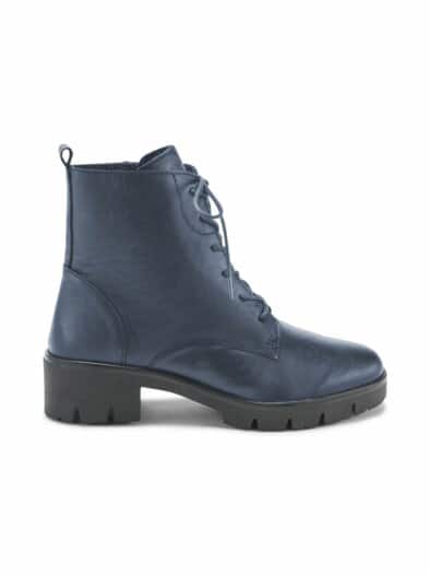 Hallux-Stiefelette Komfort Blau