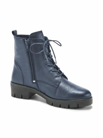 Hallux-Stiefelette Komfort Blau