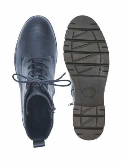 Hallux-Stiefelette Komfort Blau