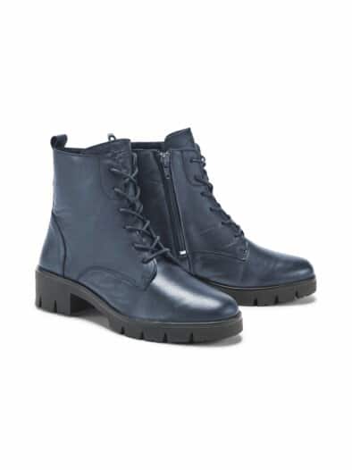 Hallux-Stiefelette Komfort Blau