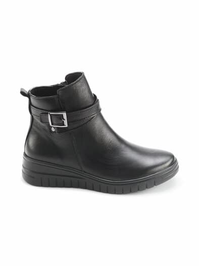 Hallux-Soft-Stiefelette Schwarz