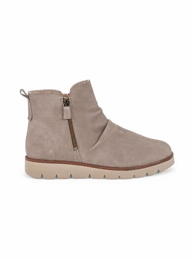 Hallux-Stiefelette Wohlfühlleicht Taupe