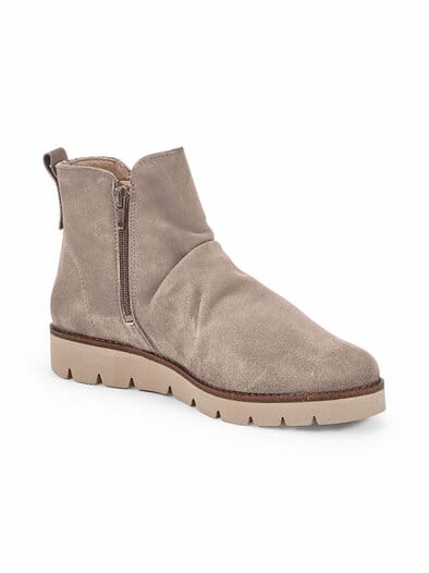 Hallux-Stiefelette Wohlfühlleicht Taupe