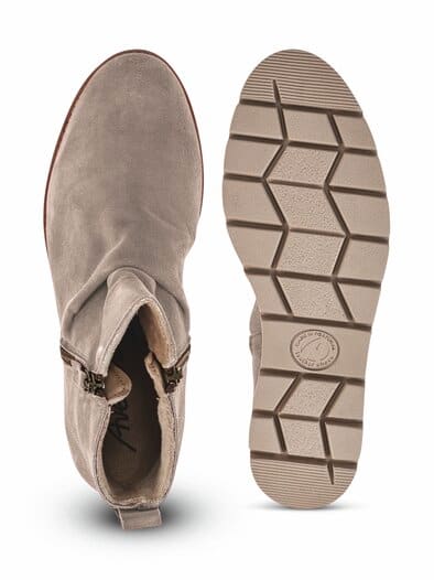 Hallux-Stiefelette Wohlfühlleicht Taupe