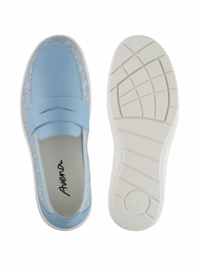 Hallux-Slipper Antishock Hellblau