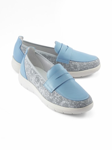 Hallux-Slipper Antishock Hellblau