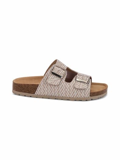 Hallux-Pantolette Naturform Beige