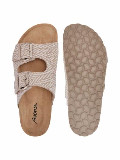 Hallux-Pantolette Naturform Beige