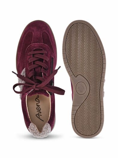 Hallux-Schnürer Avena Bordeaux