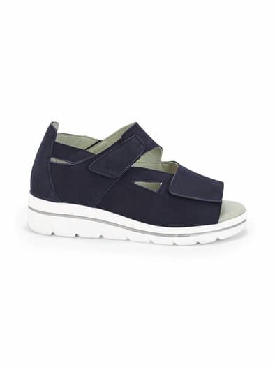 Sandalenschuh-Extraweite Marine