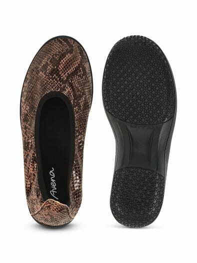 Hallux-Softslipper Animalprint Braun-Schwarz