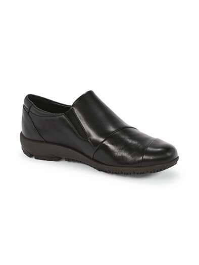 J.S.-RV-Slipper flexibel Schwarz
