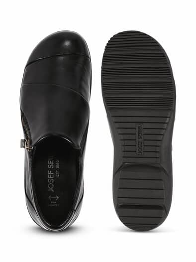 J.S.-RV-Slipper flexibel Schwarz