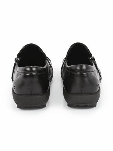J.S.-RV-Slipper flexibel Schwarz