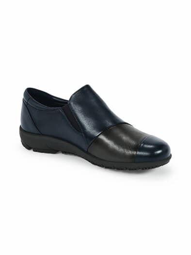 J.Seibel-RV-Slipper flexibel Blau-Grün