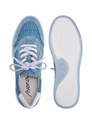 Hallux-Bast Schnürer Hellblau