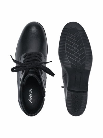 Absatz-Stiefelette Soft Schwarz