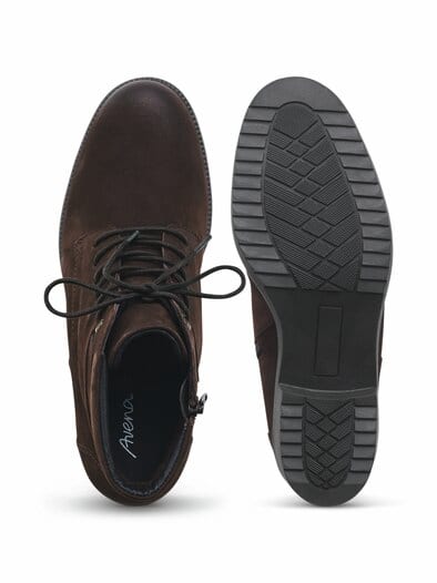 Absatz-Stiefelette Soft Braun