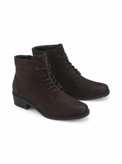 Absatz-Stiefelette Soft Braun