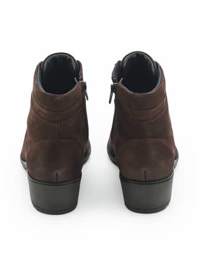 Absatz-Stiefelette Soft Braun