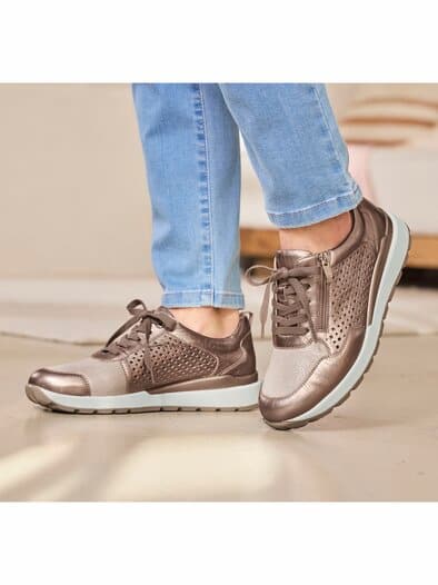 Hallux-Schnürer Weite K Bronze