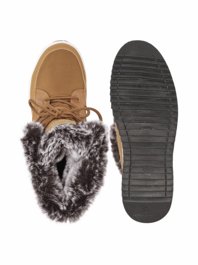 Winter-Bootie Aquastop Braun
