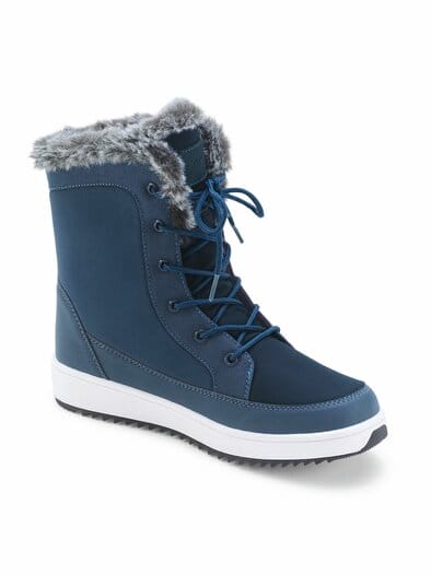 Winter-Bootie Aquastop Blau