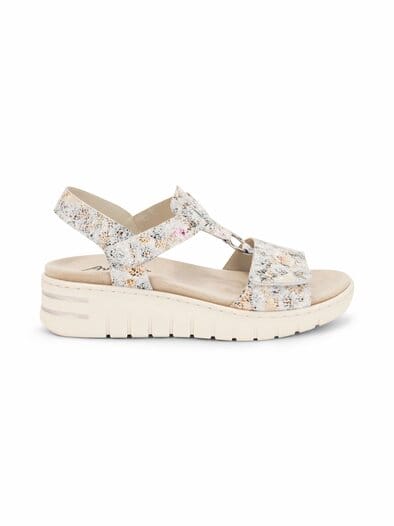 Klett-Sandale T-Spange Multicolor