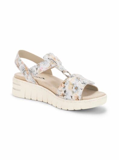 Klett-Sandale T-Spange Multicolor