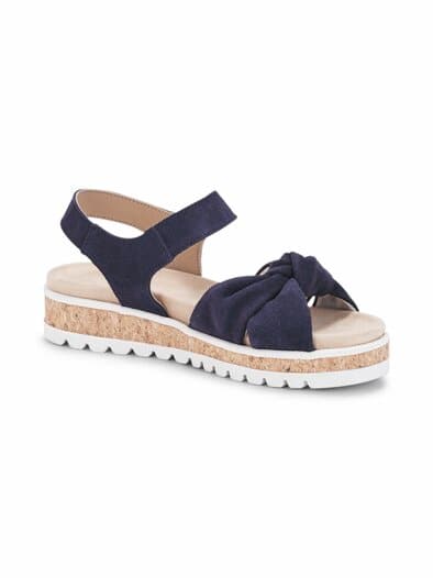 Hallux-Sandale Softschleife Marine