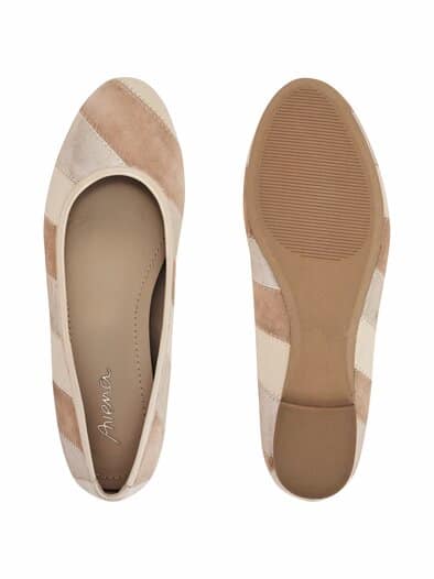 Hallux-Ballerina Innenkeil Beige