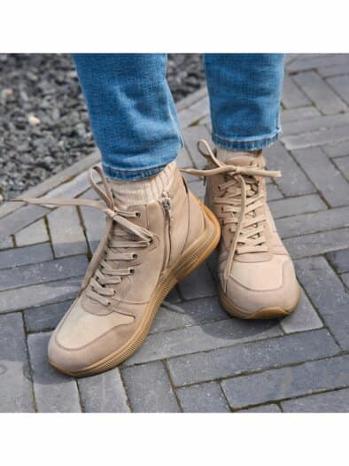 Aktiv-Bootie Knöchelschutz Beige
