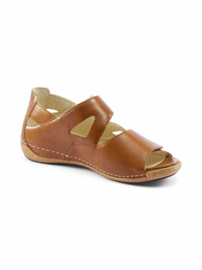 Waldläufer-Sandalenschuh Capri Cognac