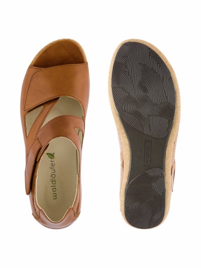 Waldläufer-Sandalenschuh Capri Cognac