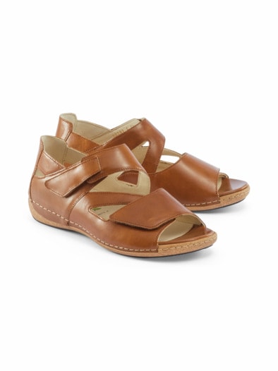 Waldläufer-Sandalenschuh Capri Cognac