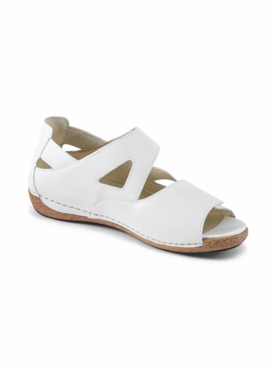 Waldläufer-Sandalenschuh Capri Weiß