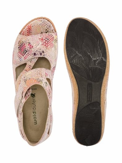 Waldläufer-Sandalenschuh Capri Multicolor
