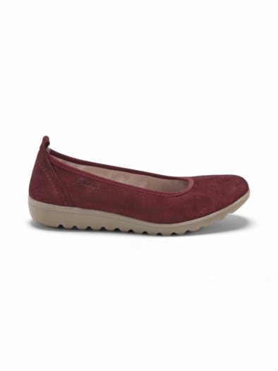 Hallux-Ballerina Supersoft Weinrot