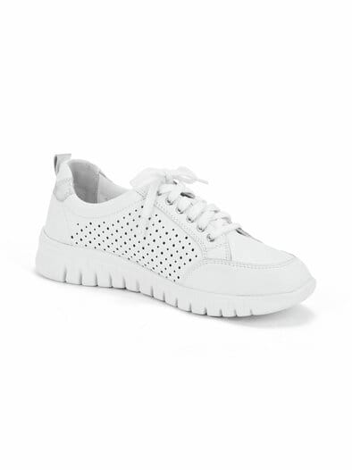 Freizeit-Schnürer Schwerelos Weiß