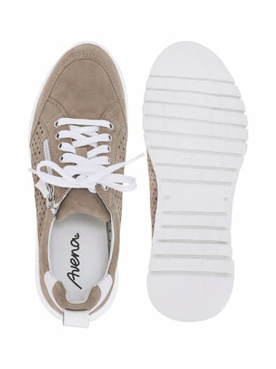 Freizeit-Schnürer Schwerelos Beige