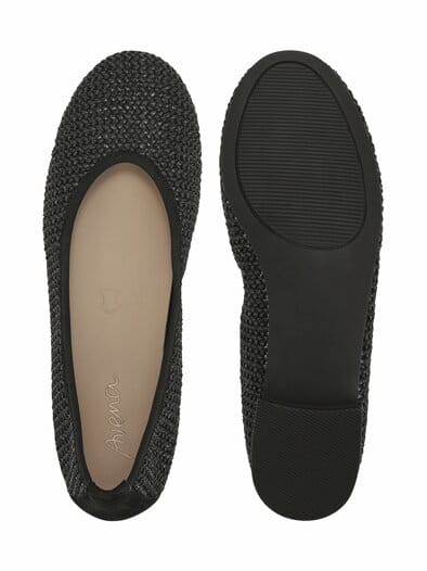 Ballerina-Sommerleicht Schwarz