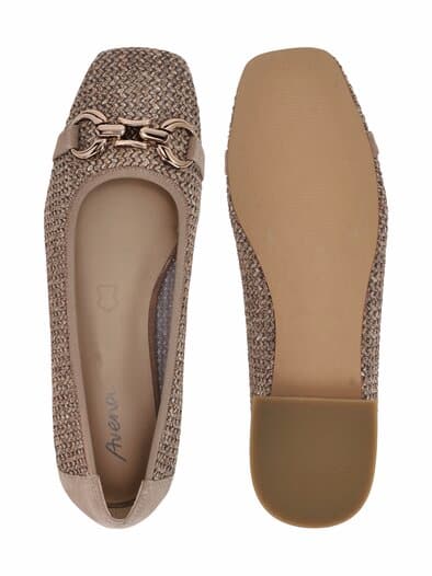 Bast-Ballerina Elegant Beige