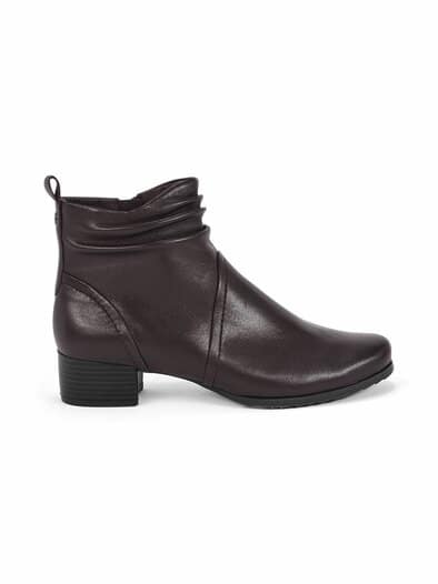 Hallux-Absatz Stiefelette Everyday Braun