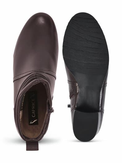 Hallux-Absatz Stiefelette Everyday Braun