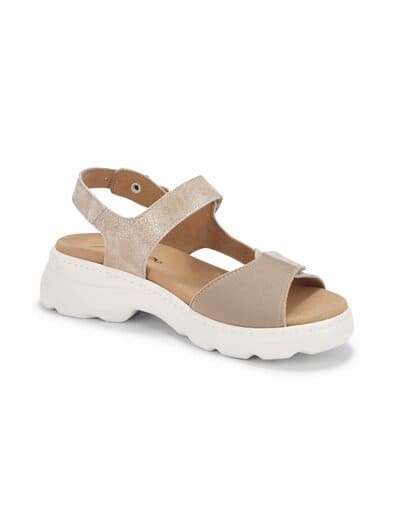 Hallux-Klett Sandale Superstretch Gold