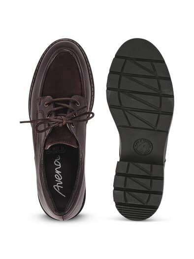 Hallux-Bequemschnürer Trittsicher Braun